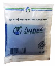 Средство для дезинфекции и уборки помещений "Лайна", 30 мл Средство для дезинфекции и уборки помещений "Лайна", 30 мл