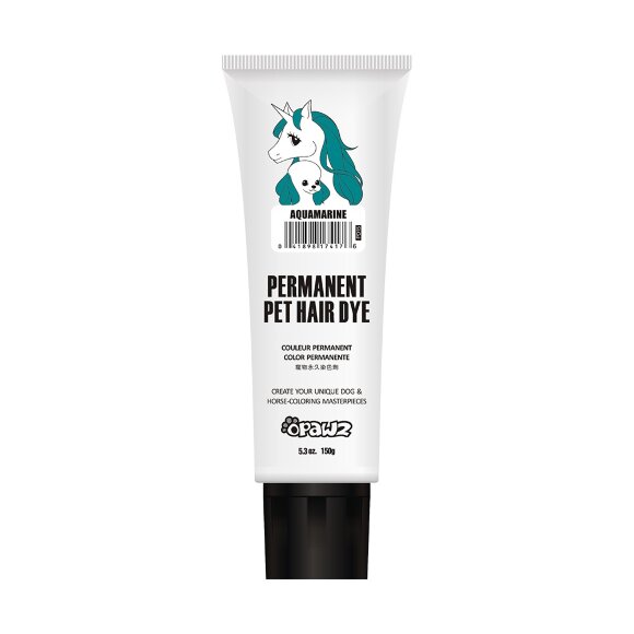 Краска для шерсти Opawz перманентная, аквамарин