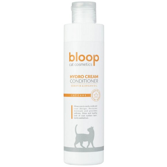 Кондиционер Bloop Hydra Cream для длинношерстных кошек, 200 мл