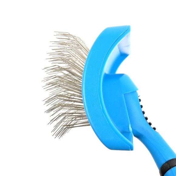 Пуходерка Groom Professional мягкая с длинными зубьями, средняя