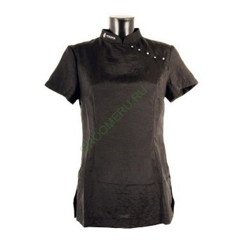 Рубашка с коротким рукавом Tikima Elba черная, размер XXL