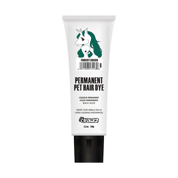 Краска для шерсти Opawz перманентная, лесной зеленый