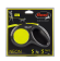 Поводок-рулетка для собак Flexi New Neon S ремень, желтый (уценка)