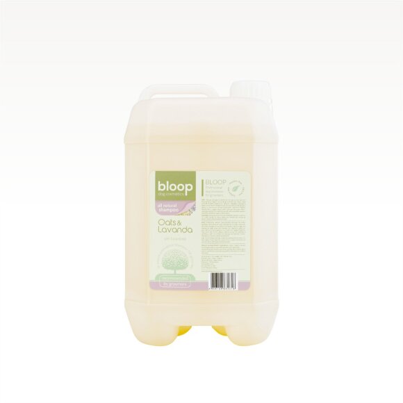 Шампунь Bloop с овсом и лавандой для частого применения, 5 л