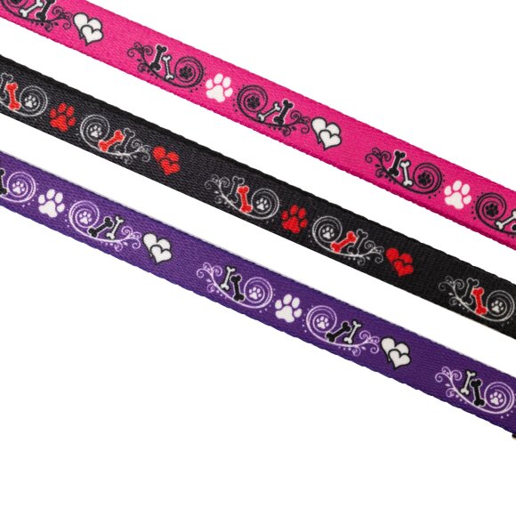 Петля Show Tech для удержания собаки 55х1,5 см, розовая