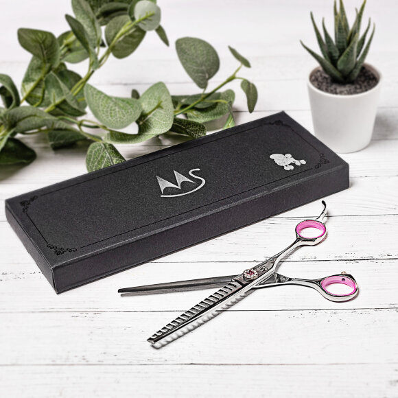 Ножницы Moshou BZ-7018 шанкеры, 7" 18 зубцов Ножницы Moshou BZ-7018 шанкеры, 7" 18 зубцов