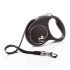 Поводок-рулетка для собак Flexi Black Design  15 кг 5 м  ремень, черный