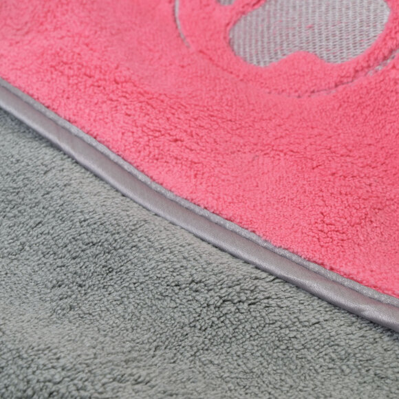 Полотенце из кораллового флиса Show Tech+ 90х56 см, цвет розовый Полотенце из кораллового флиса Show Tech+ 90х56 см, цвет розовый