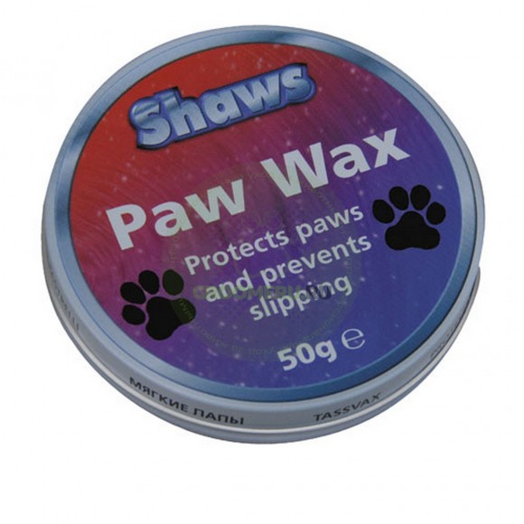 Защитный воск для лап Shaws Paw Wax