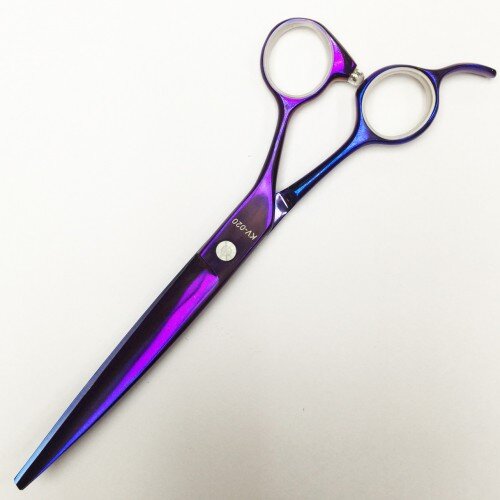 Ножницы Komondor Violet изогнутые 18 см 7"