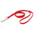 Петля V.I.Pet для удержания собаки 7 мм х 50 см с прищепкой, красная