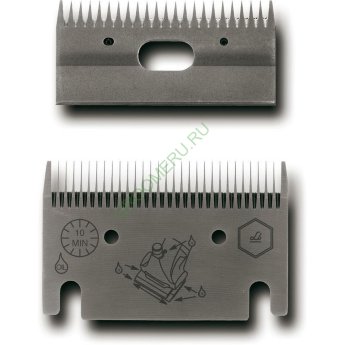 Ножевая пара Liscop LC122 для стрижки КРС, 1 мм
