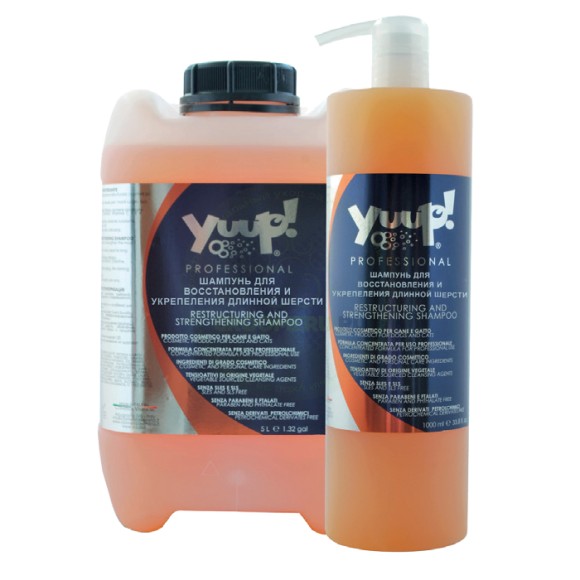 Шампунь Yuup для восстановления и укрепления длинной шерсти, 5 л