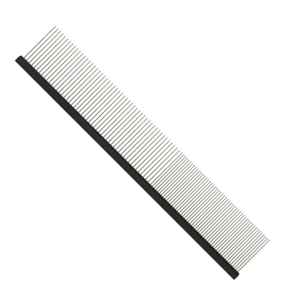 Расческа KissGrooming алюминиевая, 22 см