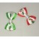 Бантики новогодние 10 шт, зеленые/красные