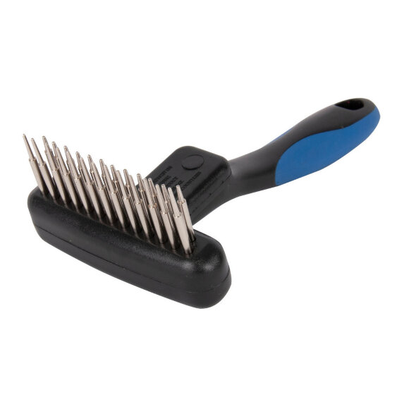 Расческа-грабли Show Tech с вращающимися зубцами, двухрядные 9 см Расческа-грабли Show Tech с вращающимися зубцами, двухрядные 9 см
