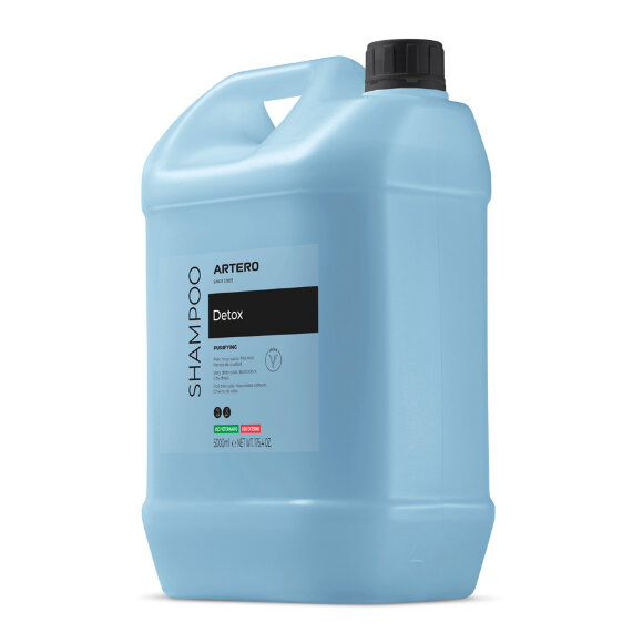 Шампунь Artero Detox с активированным углем, 5 л