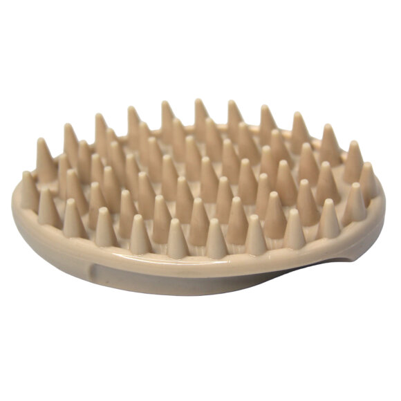 Силиконовая щетка Doggyman для удаления короткой шерсти, коричневая Силиконовая щетка Doggyman для удаления короткой шерсти, коричневая