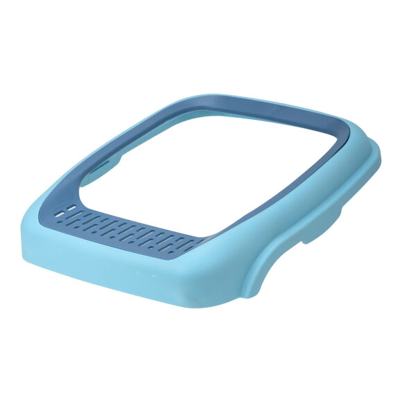 Лоток кошачий Diil 58х43х23 см прямоугольный, синий