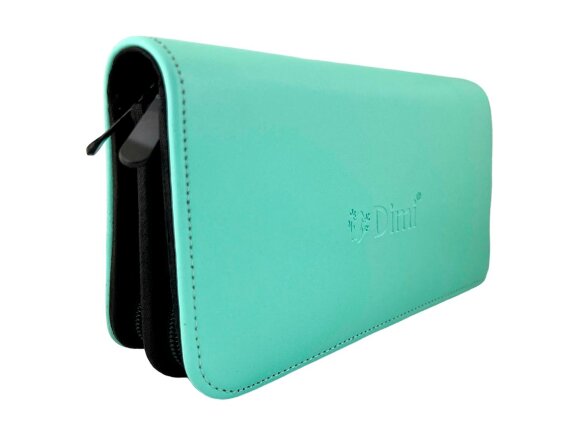 Набор из 4 ножниц Dimi с голубым винтом в чехле Тиффани Набор из 4 ножниц Dimi с голубым винтом в чехле Тиффани