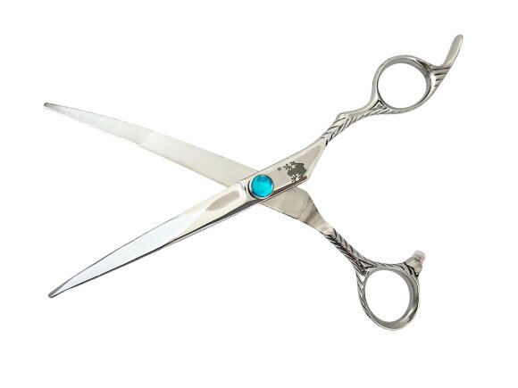 Набор из 4 ножниц Dimi с голубым винтом в чехле Тиффани Набор из 4 ножниц Dimi с голубым винтом в чехле Тиффани