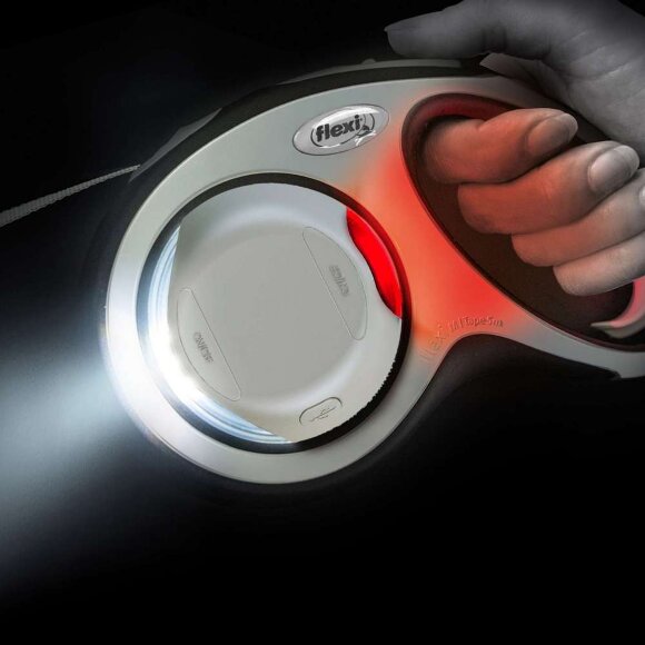 Фонарь переднего/заднего света flexi LED, серый