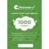 Электронный подарочный сертификат номиналом 1000 руб.