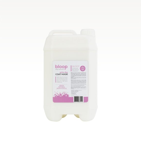 Маска Bloop Active Dog для быстрого расчесывания и блеска, 5 л Маска Bloop Active Dog для быстрого расчесывания и блеска, 5 л