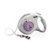 Поводок-рулетка Flexi Select лента 0-7м	 25 кг, фиолетовая